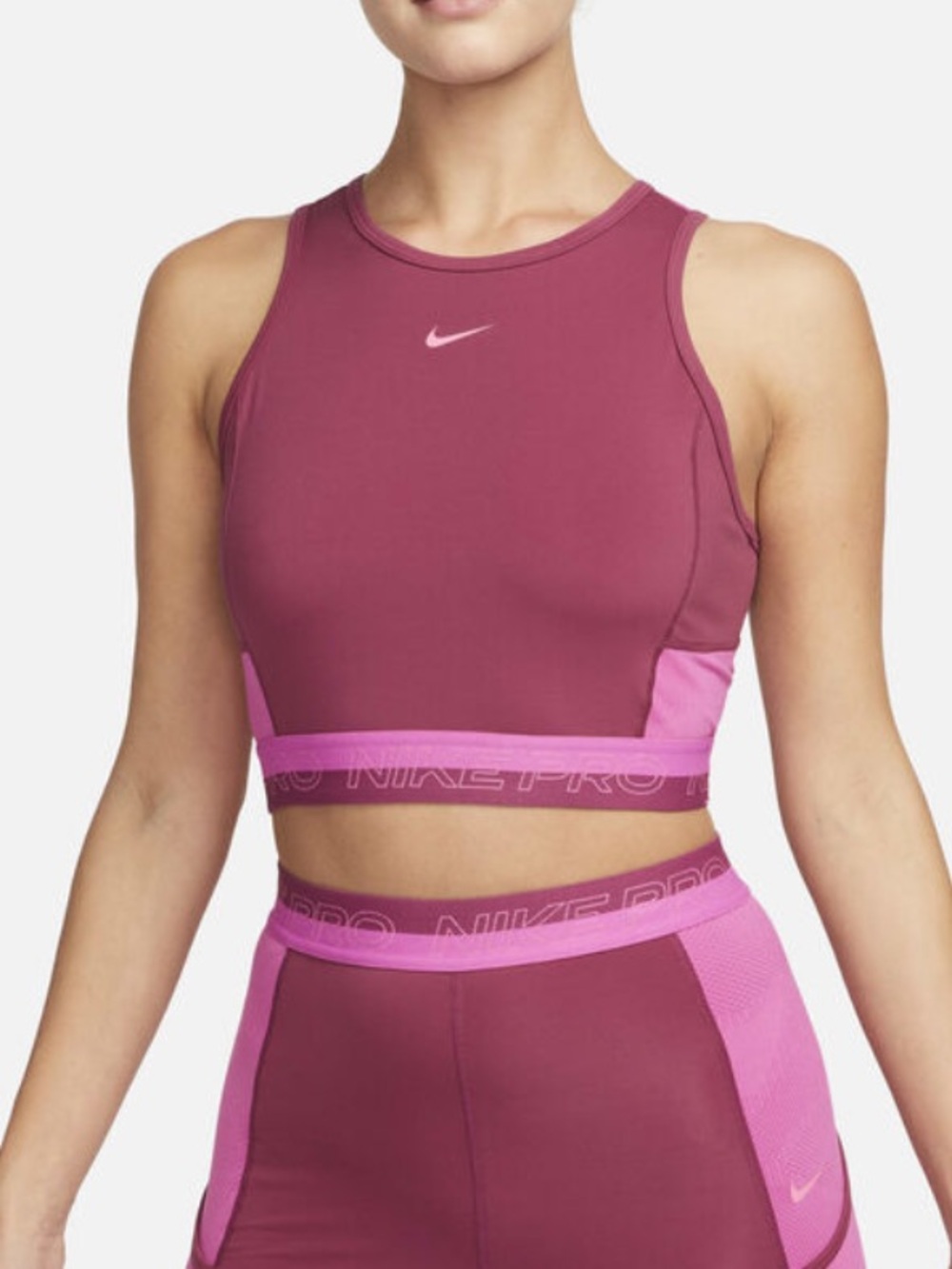 Nike Pro Cropped Tank Top